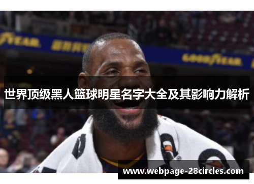 世界顶级黑人篮球明星名字大全及其影响力解析
