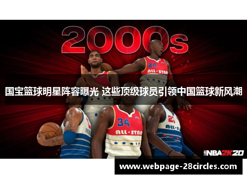 国宝篮球明星阵容曝光 这些顶级球员引领中国篮球新风潮
